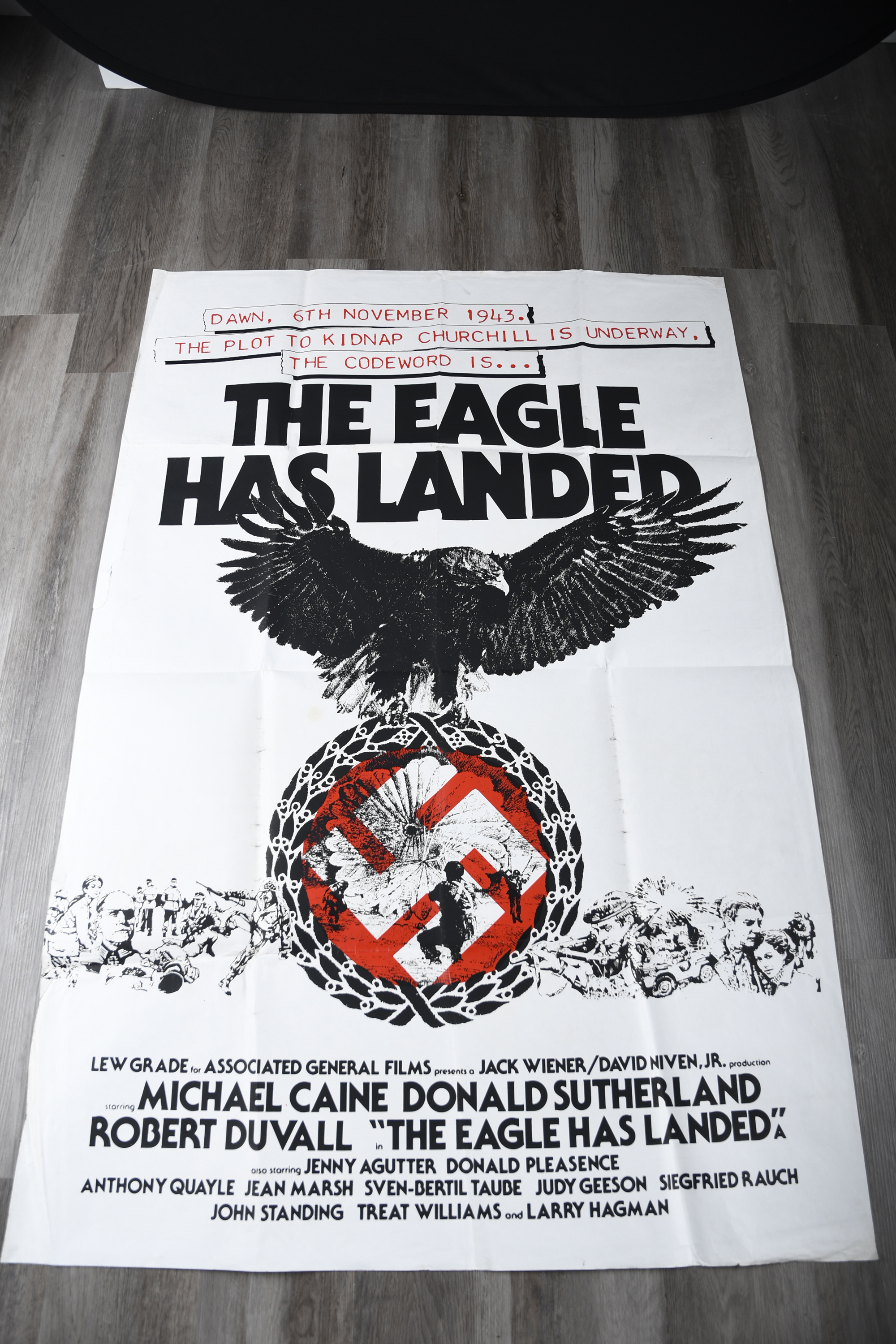 "The Eagle Has Landed" original Cinema Poster. 60"x40" - Image 9 of 11