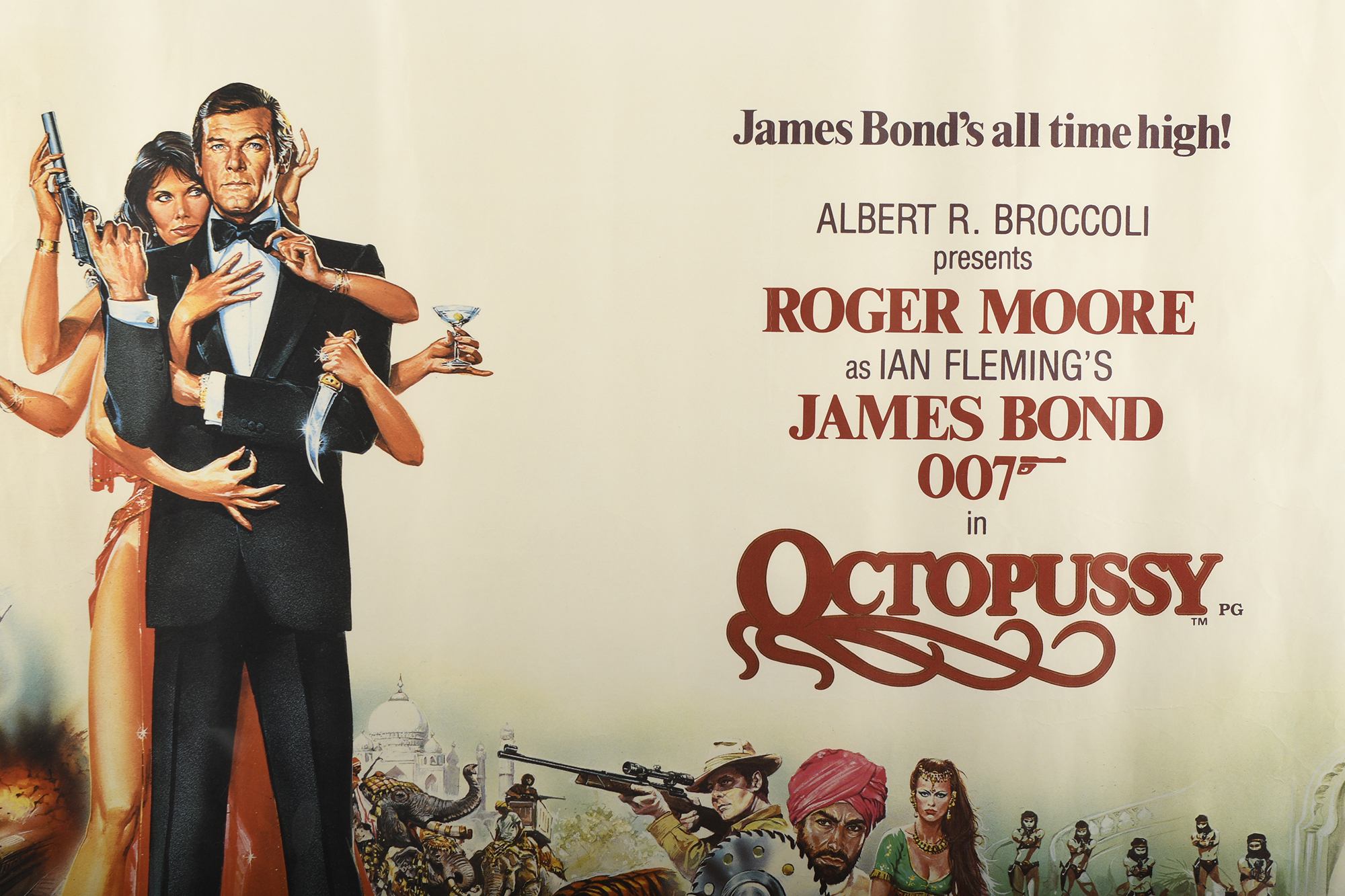 Original 'Octopussy' Cinema Poster - Image 2 of 8