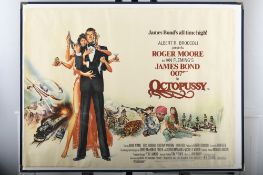 Original 'Octopussy' Cinema Poster