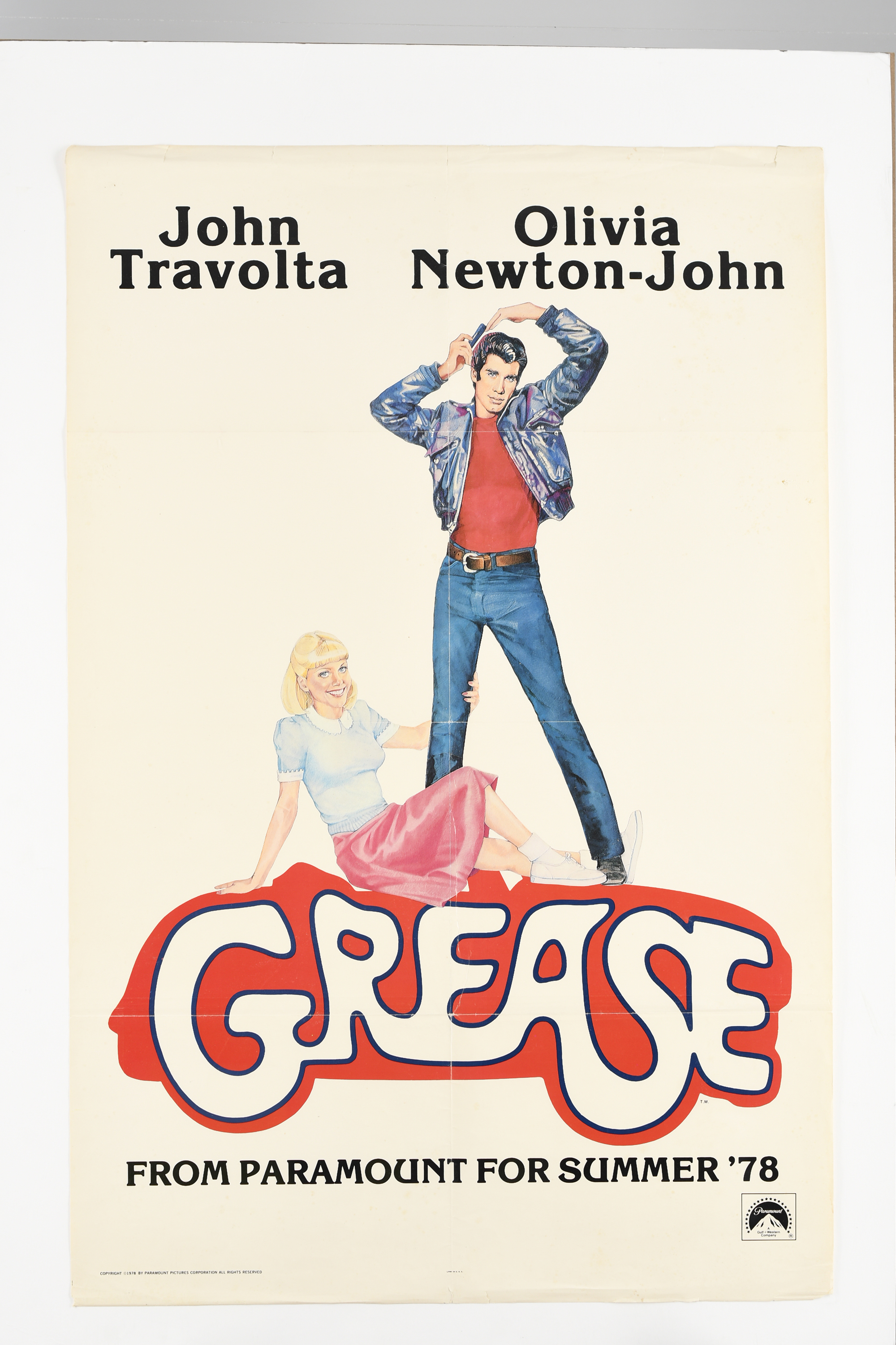 Original "Grease" Film Poster - Image 10 of 12