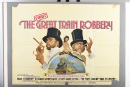 Original "The First Great Train Robbery" Film Poster