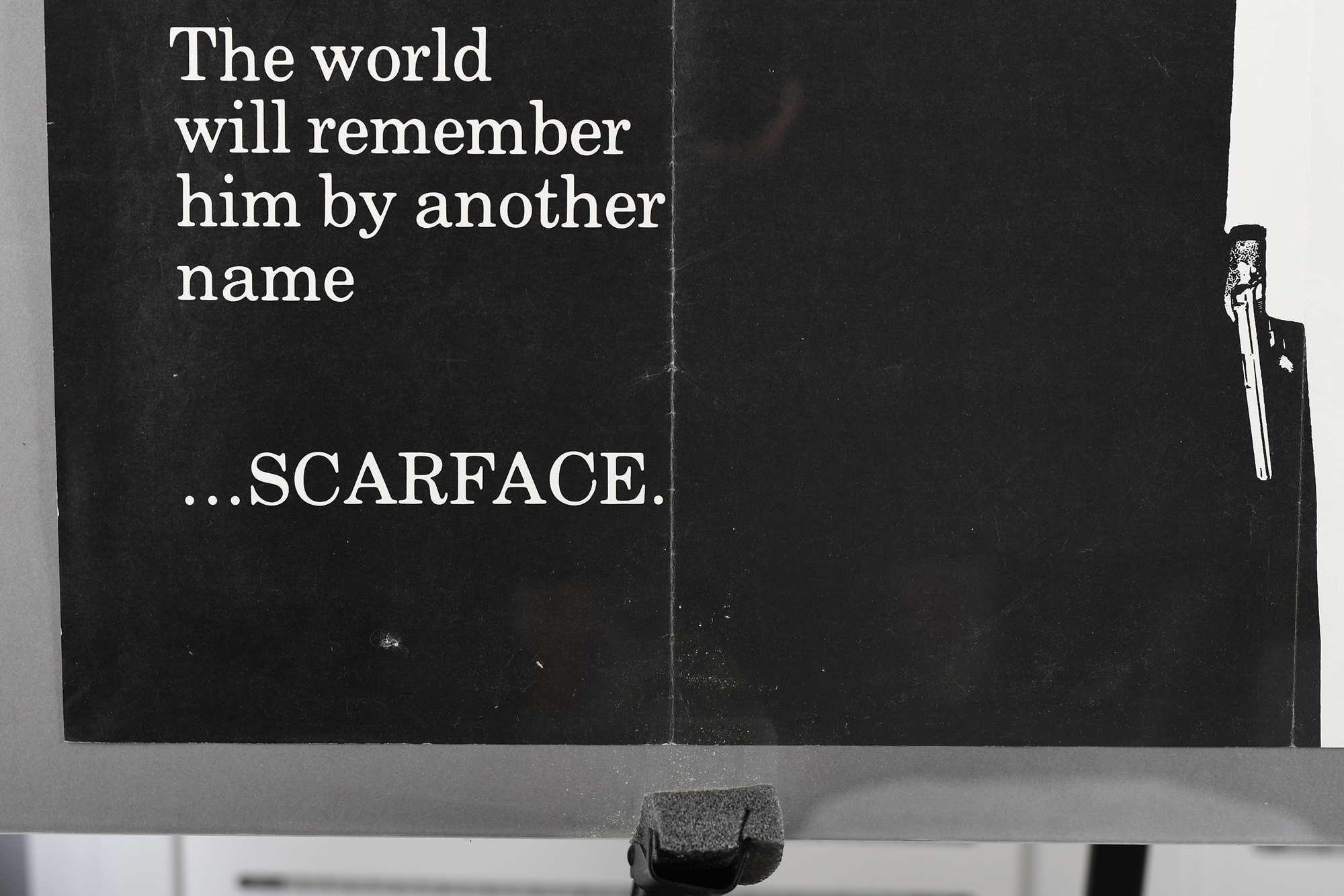 Original 'Scarface' Cinema Poster. - Image 2 of 8