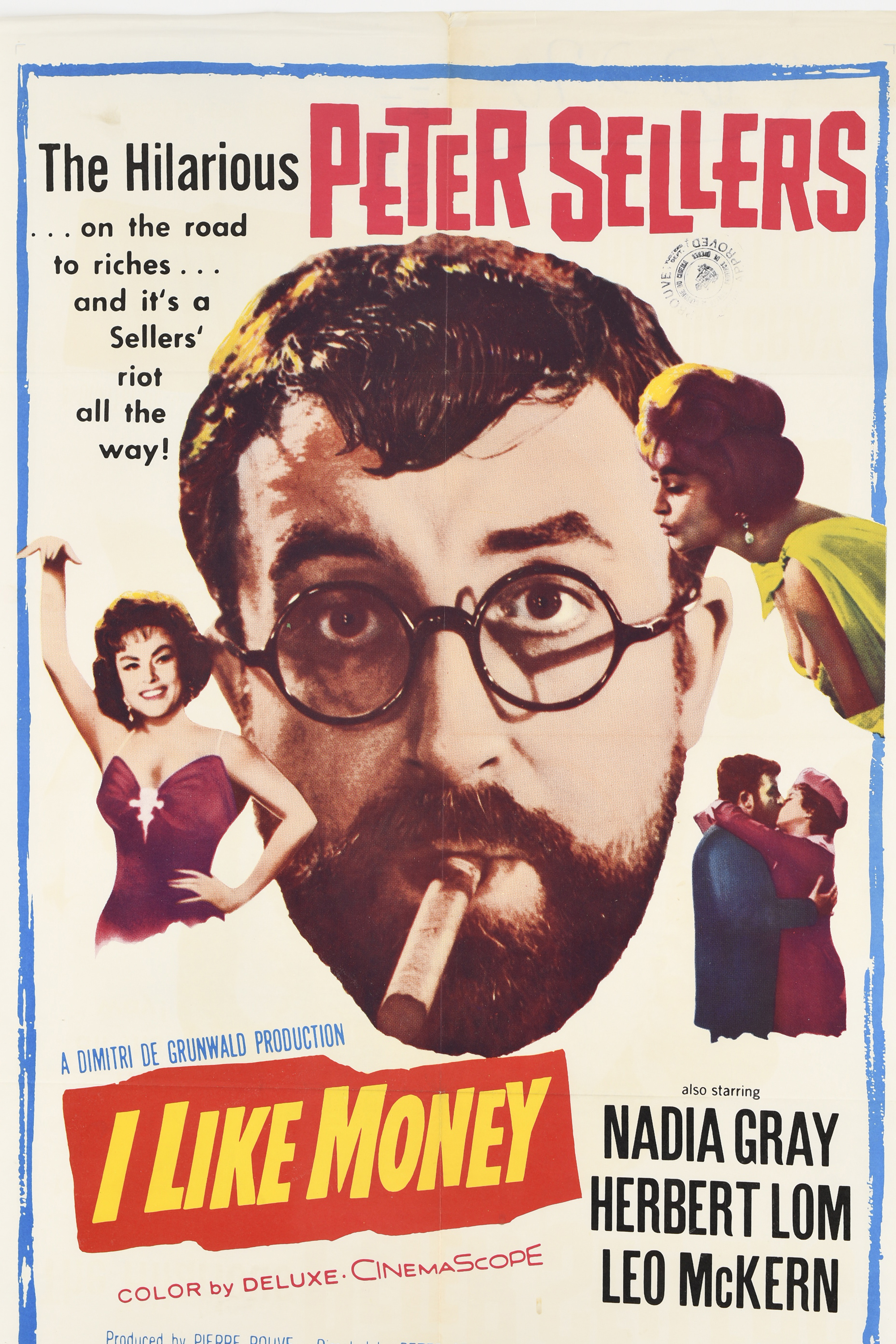 Original "I Like Money" Cinema Poster