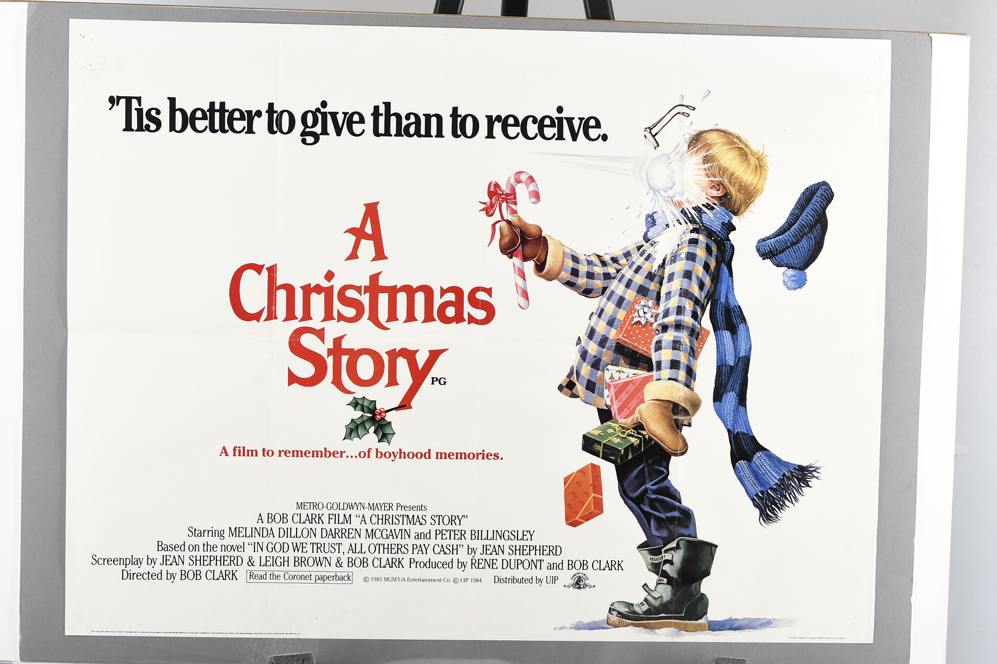 Original 'A Christmas Story' Cinema Poster