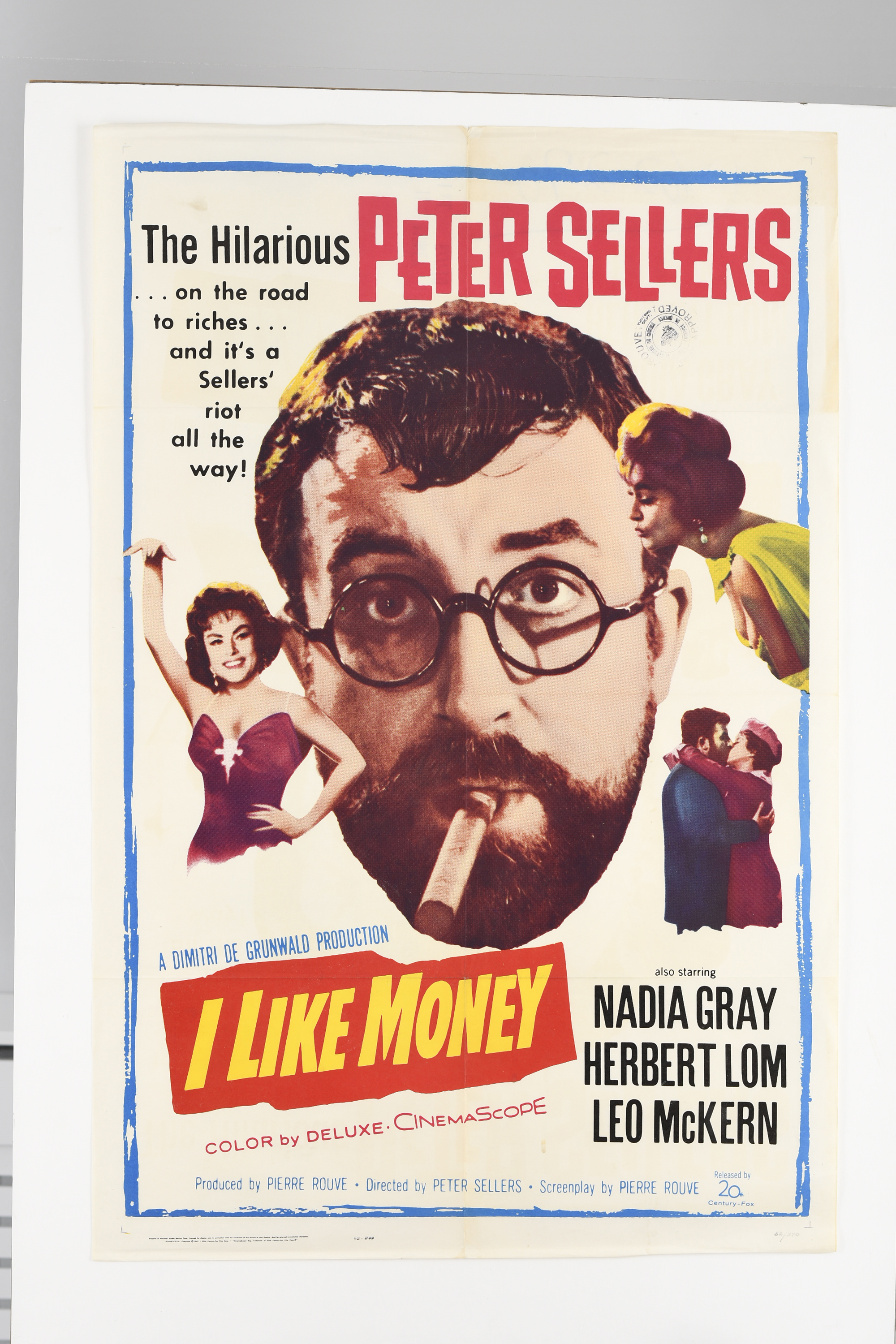 Original "I Like Money" Cinema Poster - Image 4 of 13