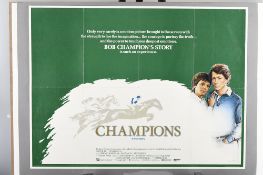 Original "Champions" Cinema Poster