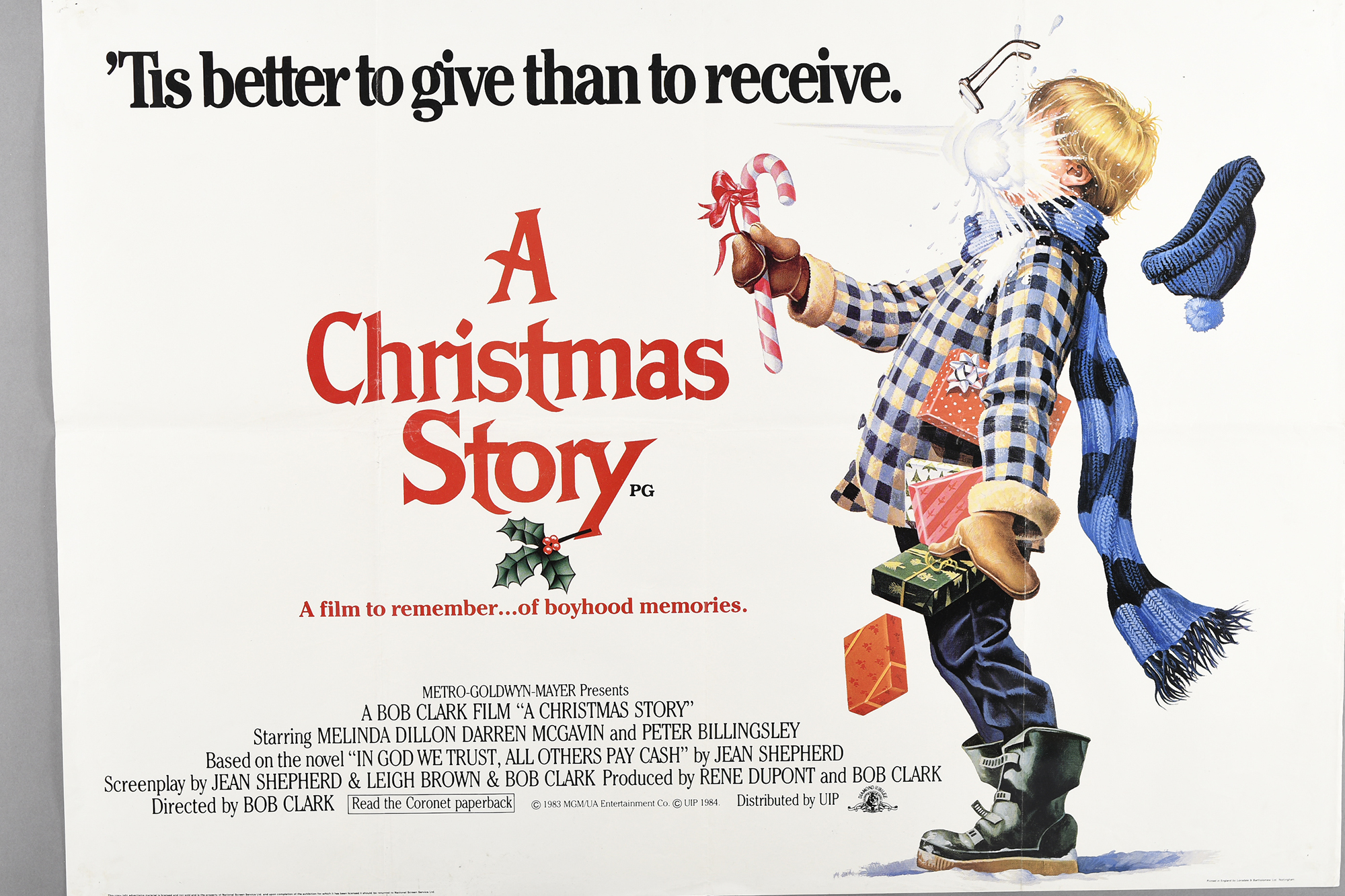 Original 'A Christmas Story' Cinema Poster - Image 3 of 8