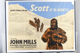 Original 'Scott of the Antarctic Cinema Poster