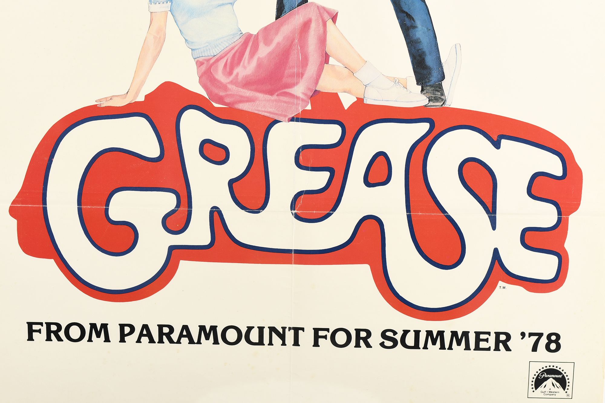 Original "Grease" Film Poster - Image 9 of 12