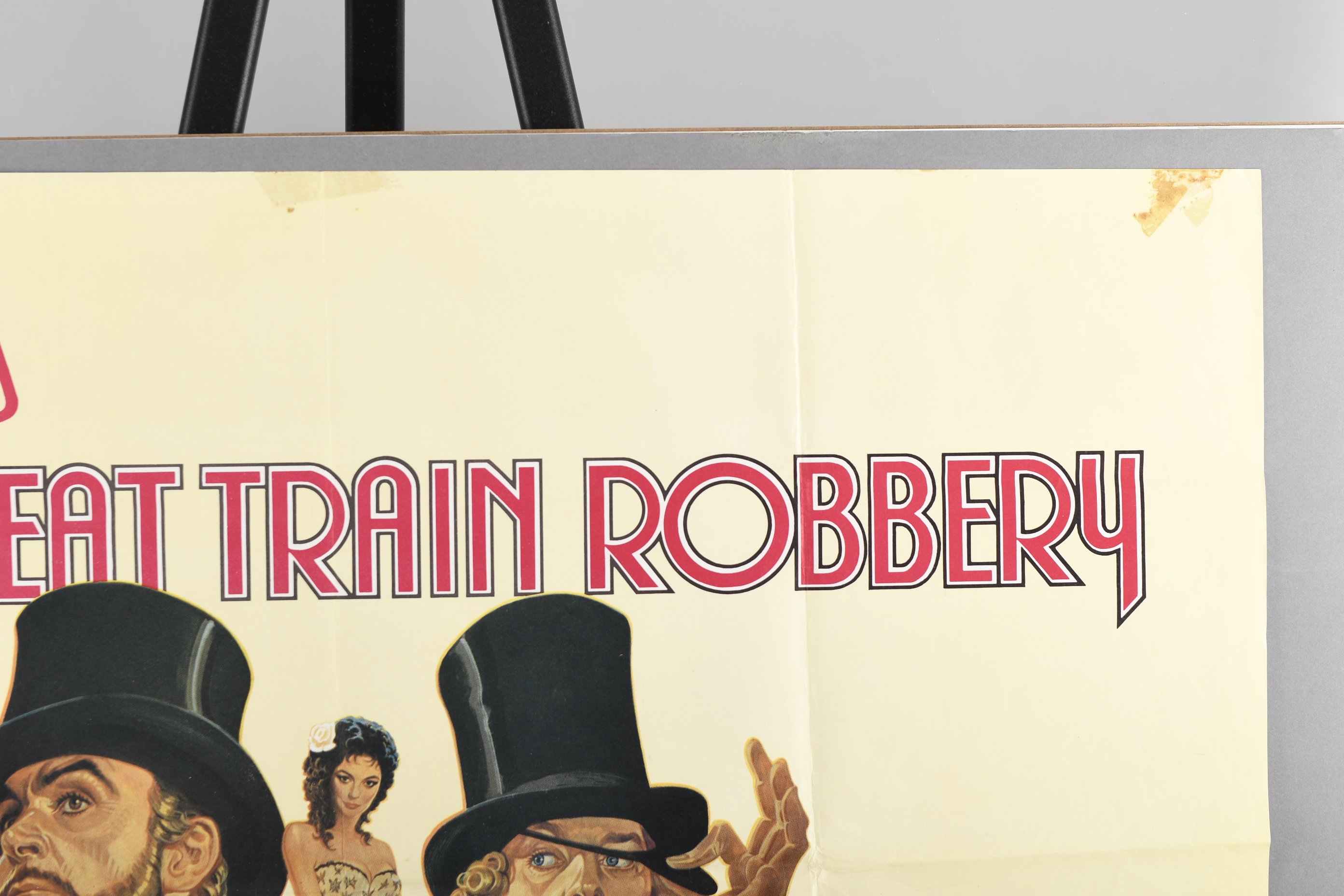 Original "The First Great Train Robbery" Film Poster - Image 4 of 7