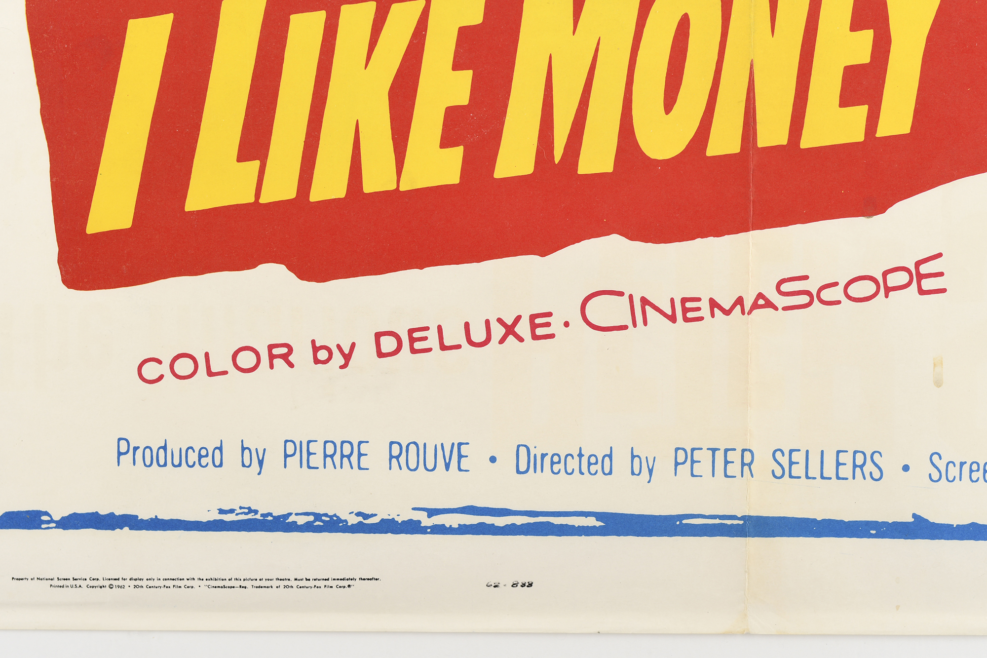 Original "I Like Money" Cinema Poster - Image 8 of 13