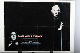 Original "Dance with a Stranger" Cinema Poster