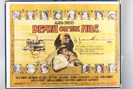 Original 'Death on the Nile' Cinema Poster