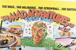 Original "The Mad Adventures of 'Rabbi' Jacob" Cinema Poster