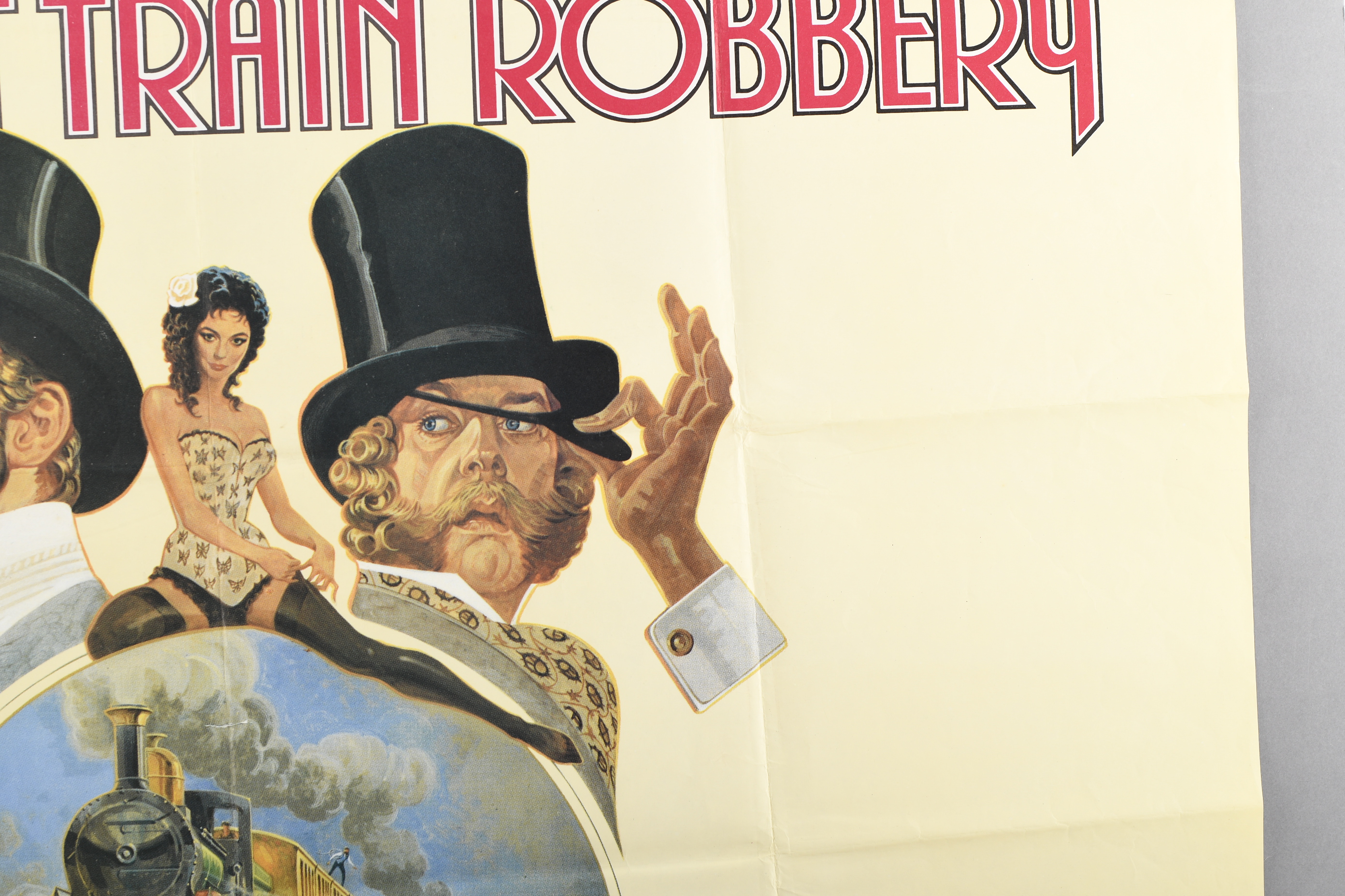 Original "The First Great Train Robbery" Film Poster - Image 3 of 7