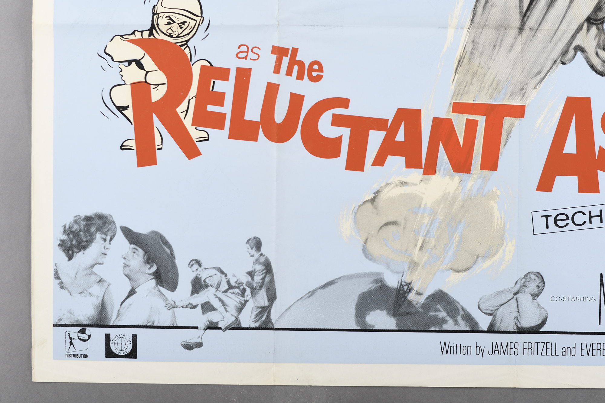 Original "The Reluctant Astronaut" Film Poster - Image 3 of 6