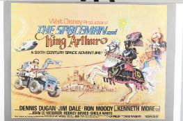 Original 'The Spaceman and King Arthur' Cinema Poster