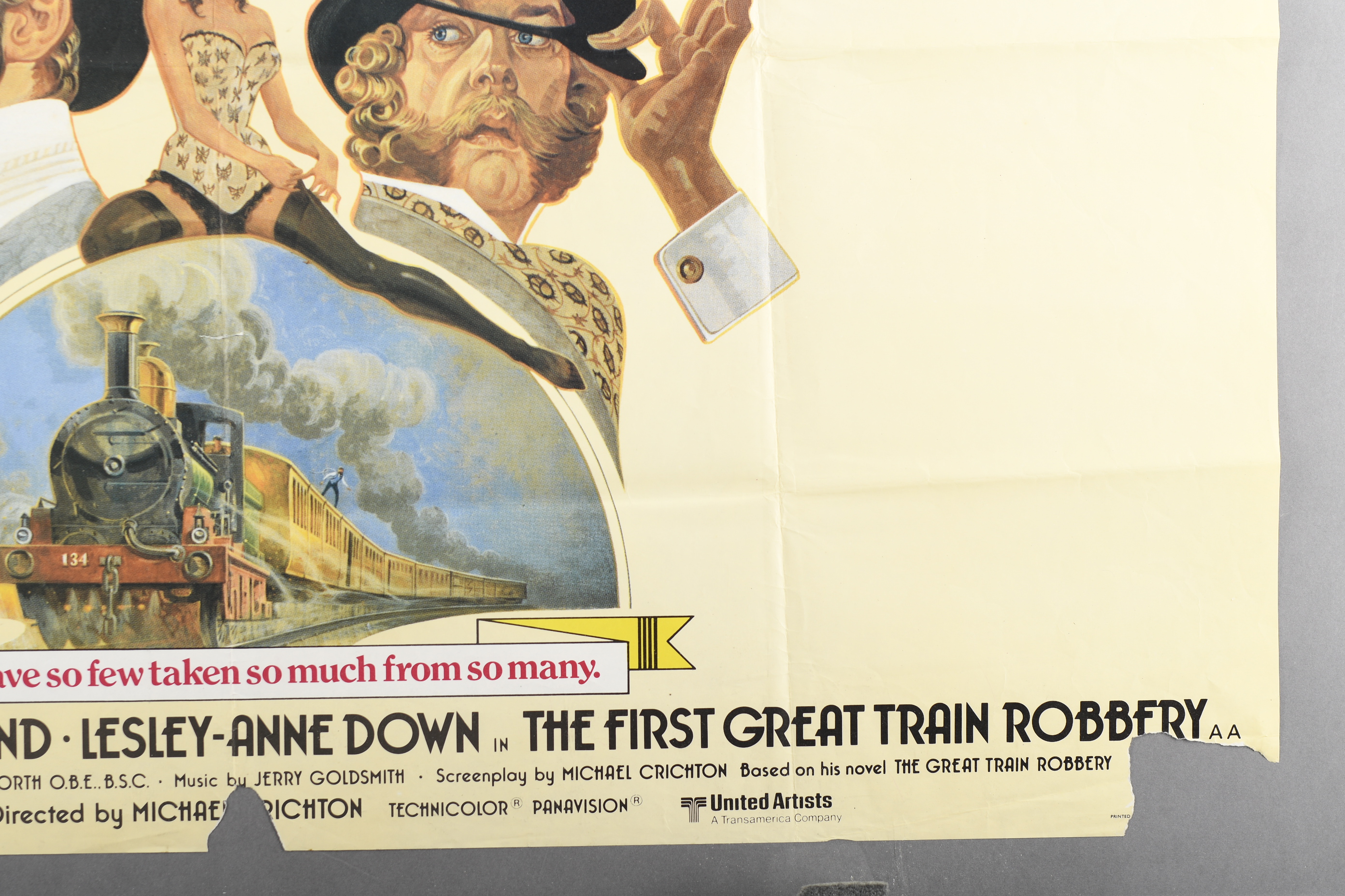 Original "The First Great Train Robbery" Film Poster - Image 7 of 7