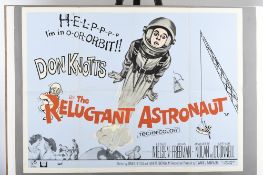 Original "The Reluctant Astronaut" Film Poster