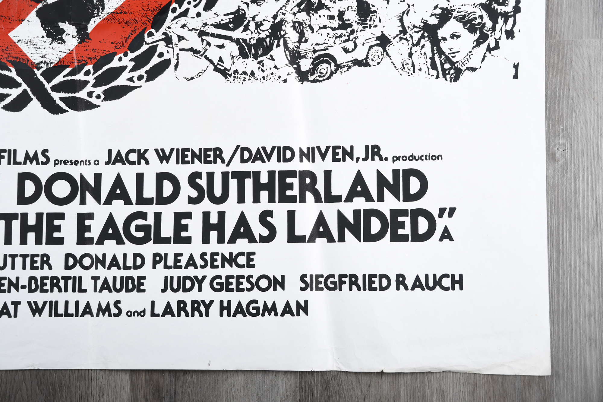 "The Eagle Has Landed" original Cinema Poster. 60"x40" - Image 7 of 11