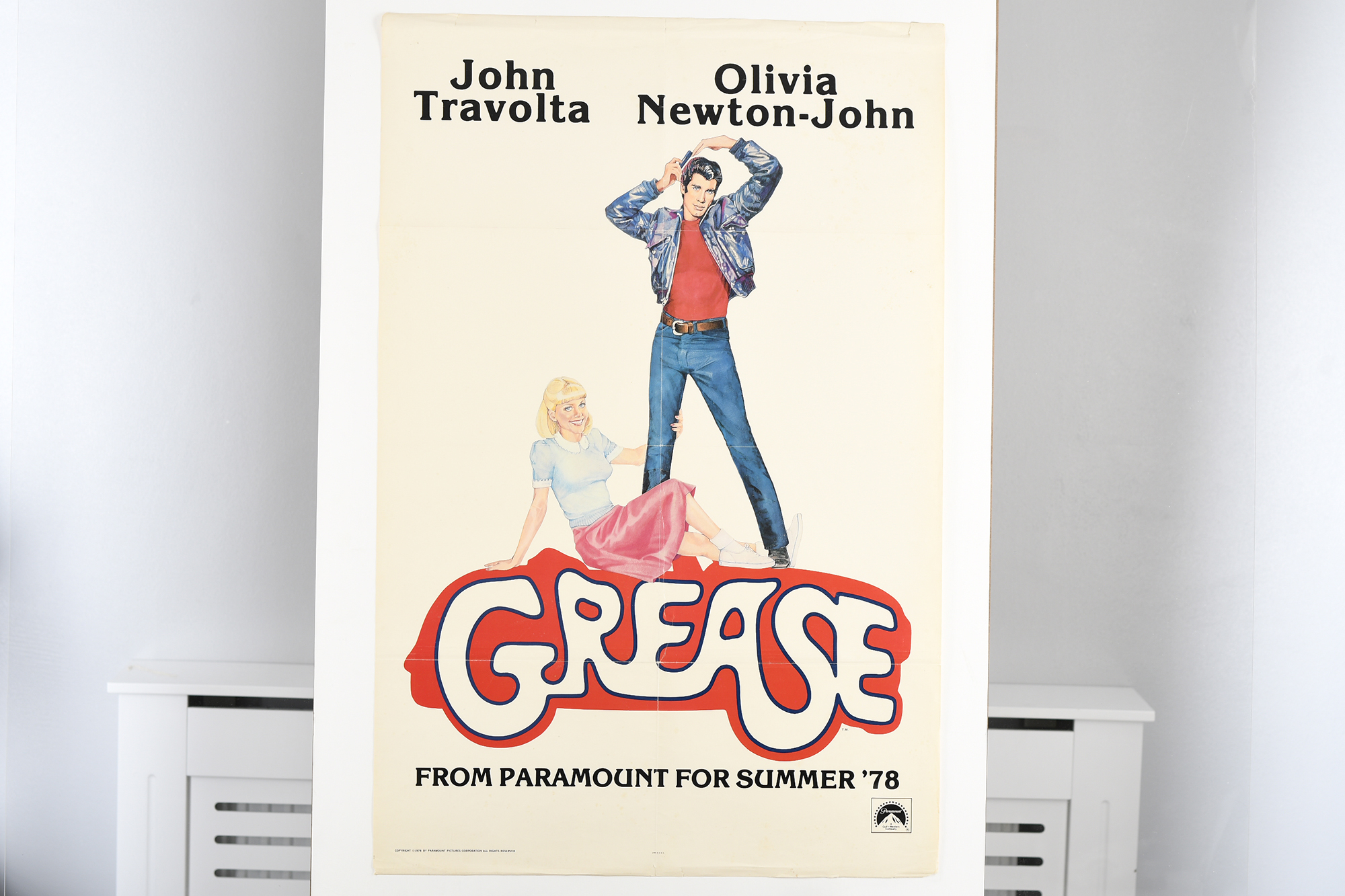 Original "Grease" Film Poster