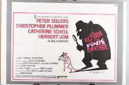 Original "The Return of The Pink Panther" Original Cinema Poster