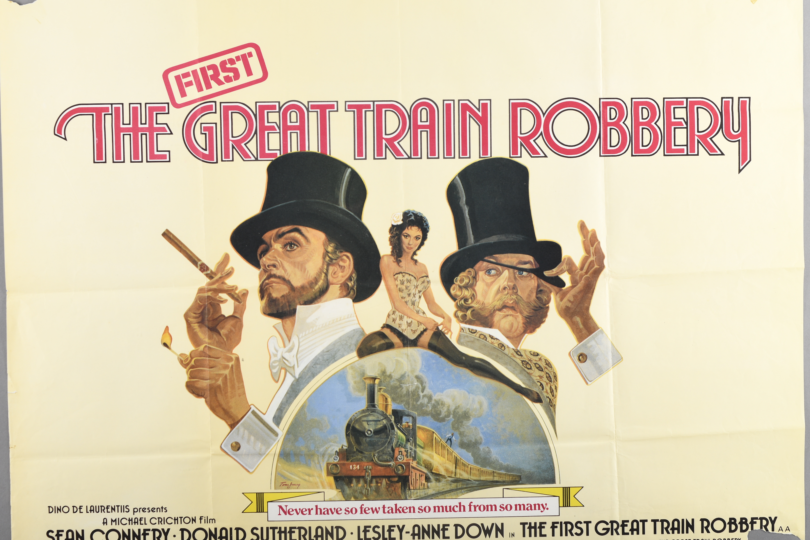 Original "The First Great Train Robbery" Film Poster - Image 5 of 7