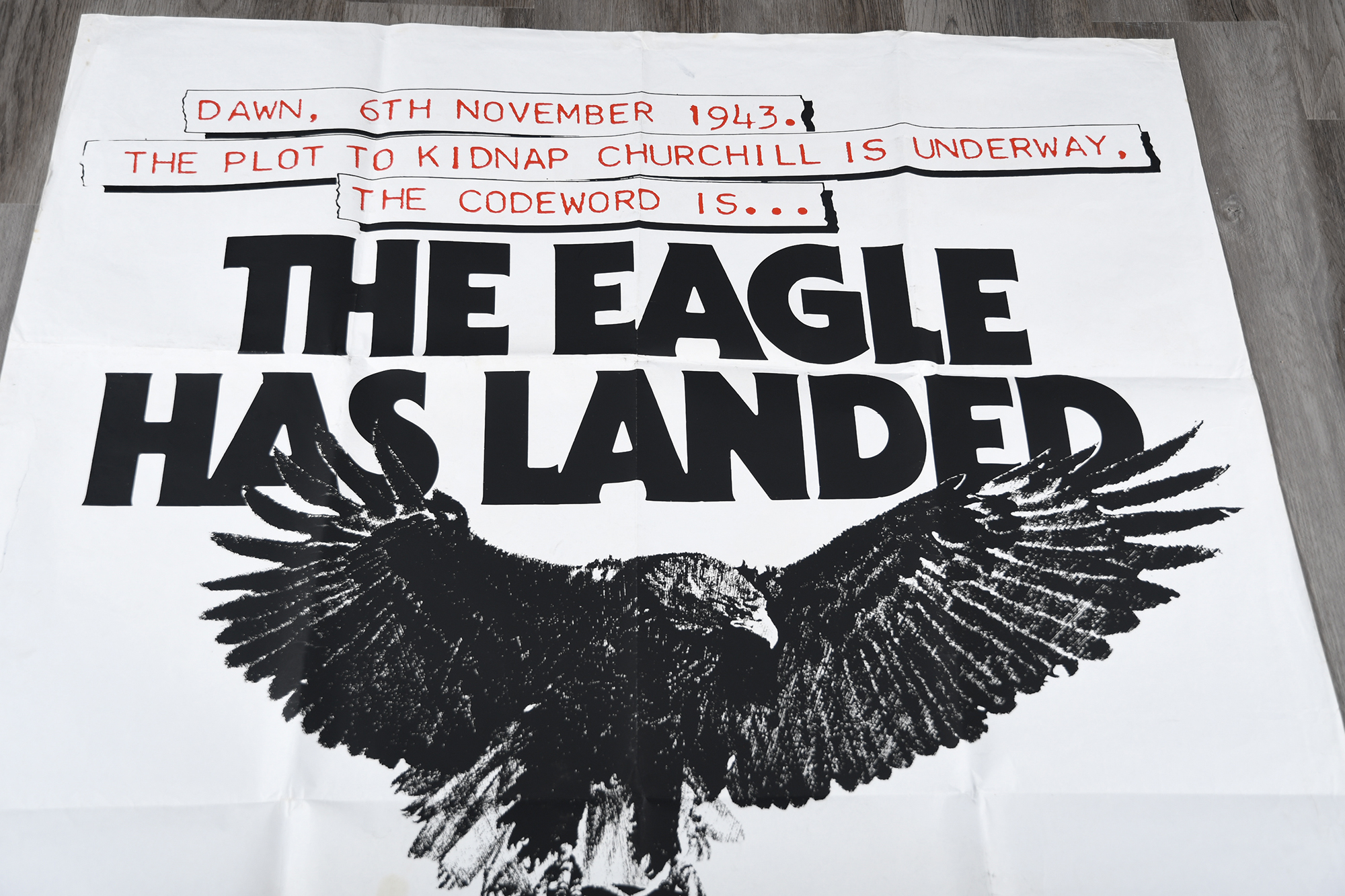 "The Eagle Has Landed" original Cinema Poster. 60"x40" - Image 2 of 11