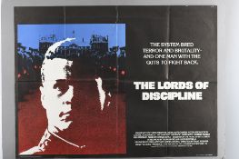 Original 'The Lords of Discipline' Cinema Poster