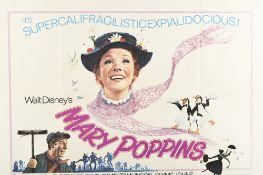Original 'Mary Poppins' Cinema Poster.