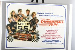 Original "Cannonball Run" Film Poster