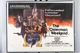 Original 'The Osterman Weekend' Cinema Poster