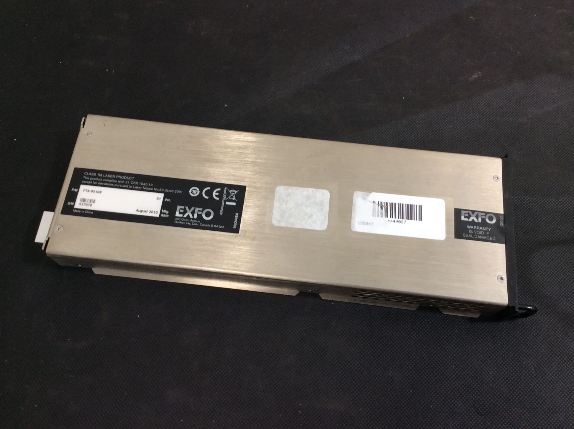 EXFO FTB-8510B TEST MODULE