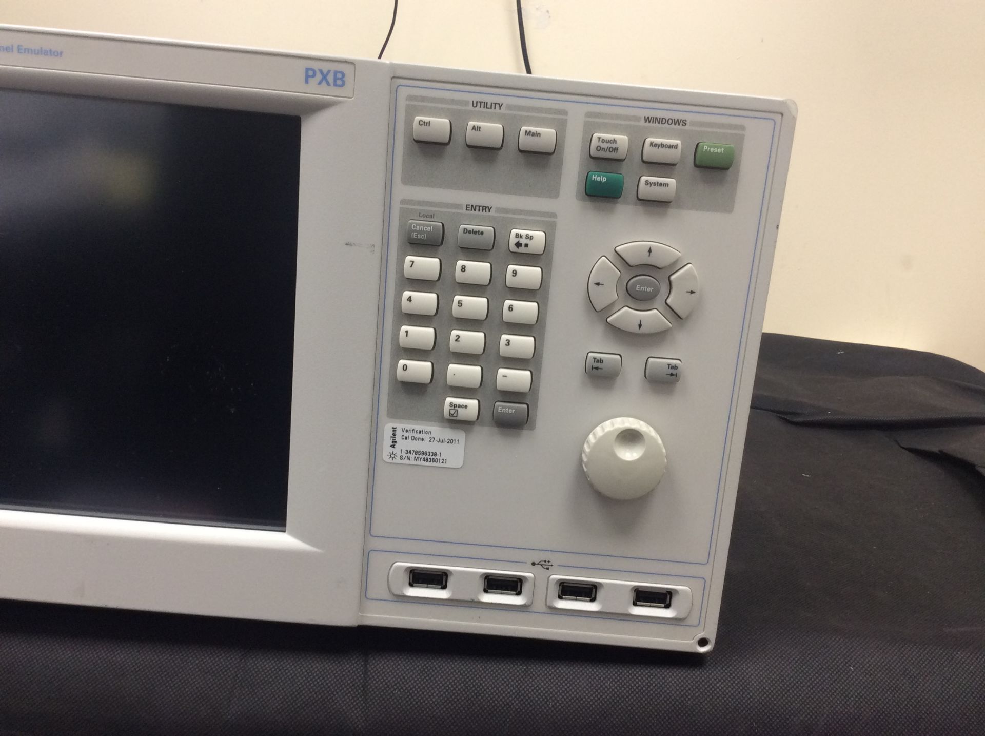 AGILENT PXB BASEBAND GENERATOR AND CHANNEL EMULATOR N5106A - Image 2 of 4