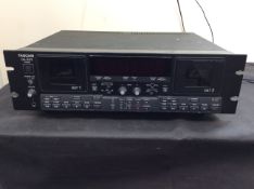 TASCAM DA-302 DUAL DAT TAPE RECORDER