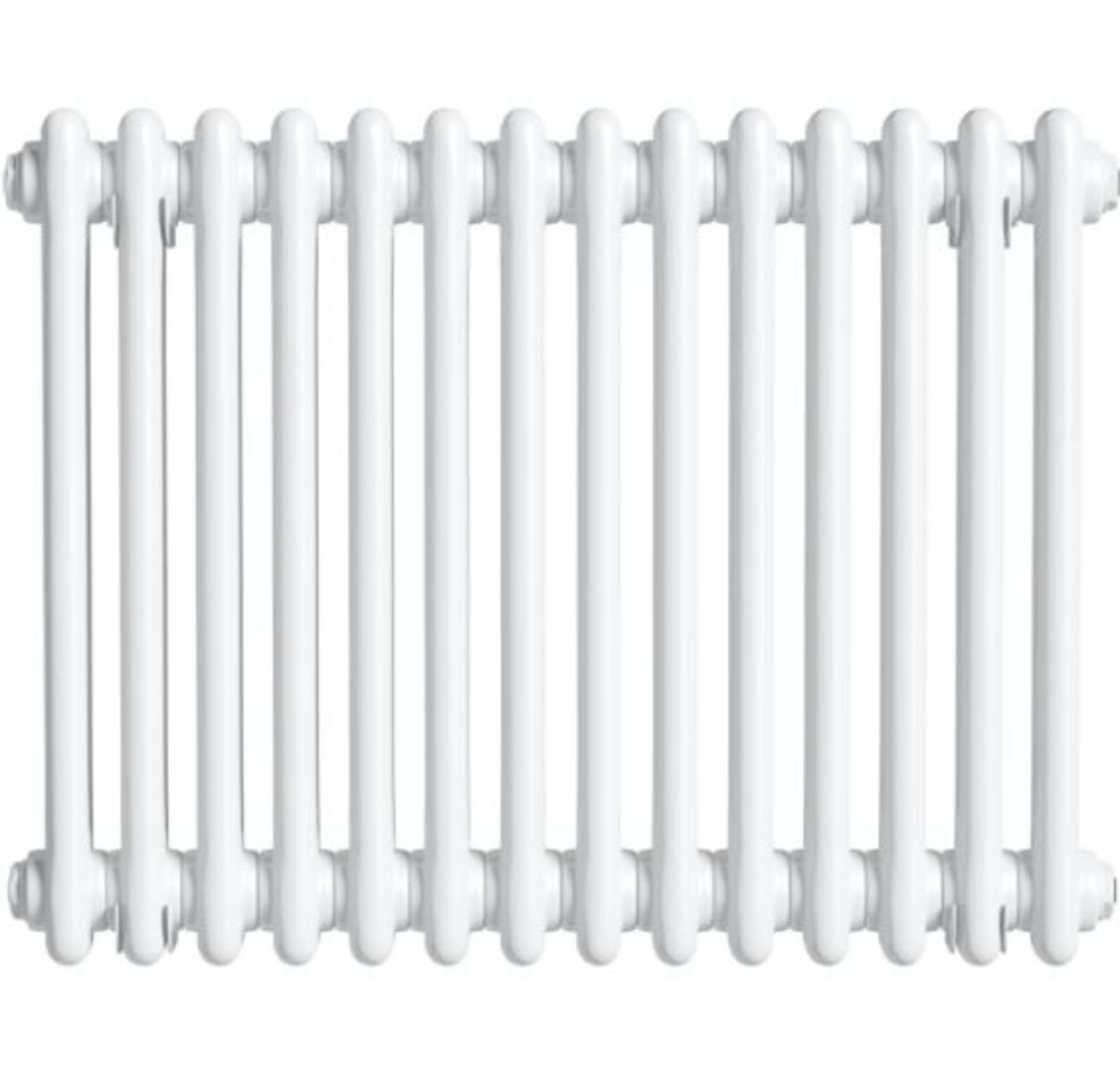 Corso/Camberley white 2 column radiator 600 x 1014 RRP £169 (ALW2C05) - Image 3 of 6