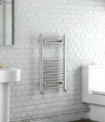 Phoenix/Eden Round Chrome Heated Towel Rail 800x490 (TW41)