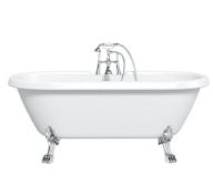 Shakespeare Freestanding Shower Bath BATH CO (RBOMS925169). BATH ONLY