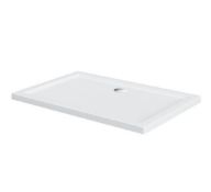 1000 x 800 x 40mm Slimline Stone Resin Shower Tray TR01 RRP £159