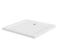 800 x 800 x 40mm Slimline Stone Resin Shower Tray TR01 RRP £129