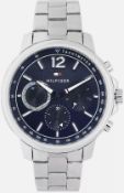 Tommy Hilfiger Mens Multi dial Quartz Watch with Stainless Steel Strap 1791534