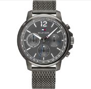 Tommy Hilfiger Men's Multi dial Quartz Watch with Stainless Steel Strap 1791530