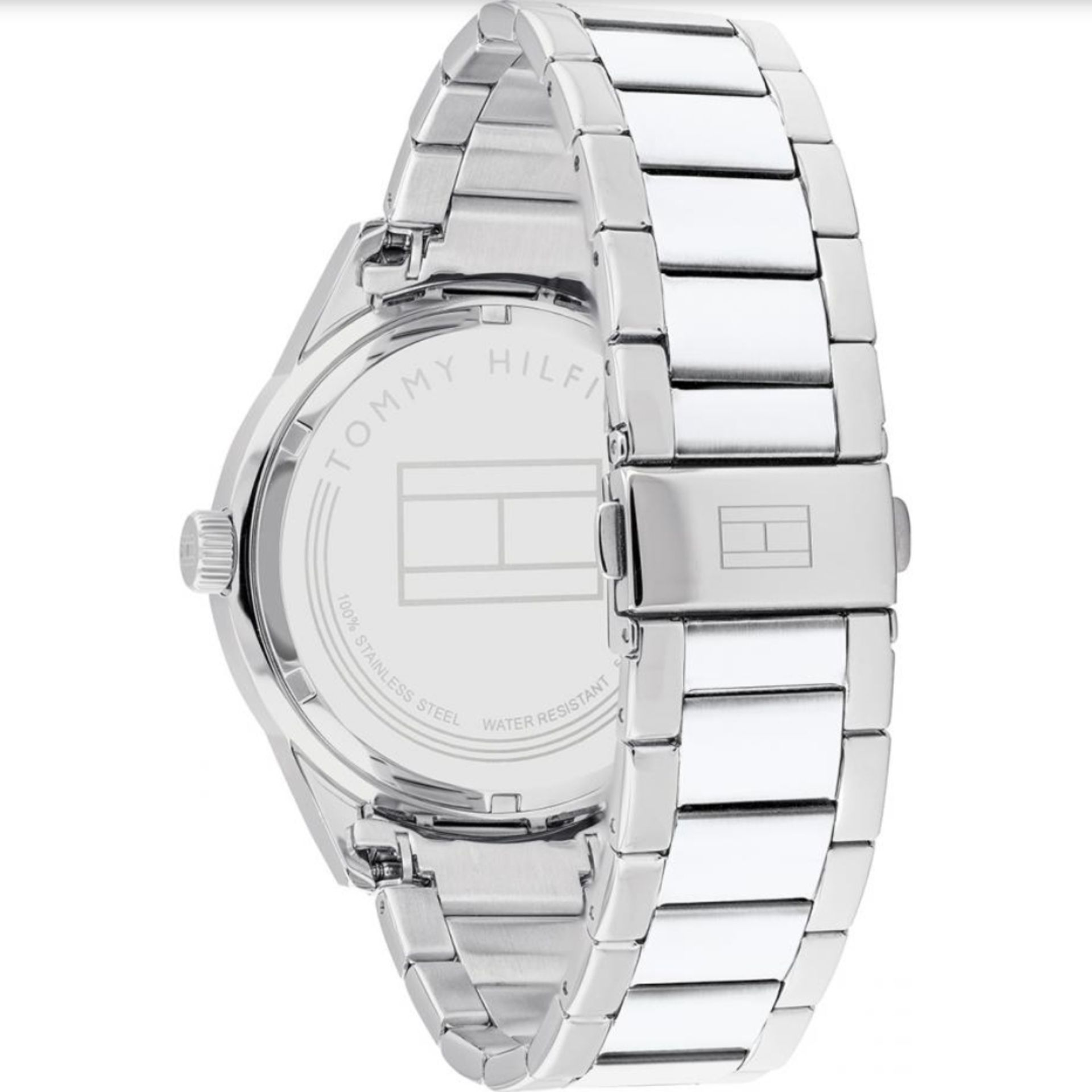 Tommy Hilfiger 1791639 Men's Black And Silver Stainless Steel Bracelet Watch - Image 4 of 7