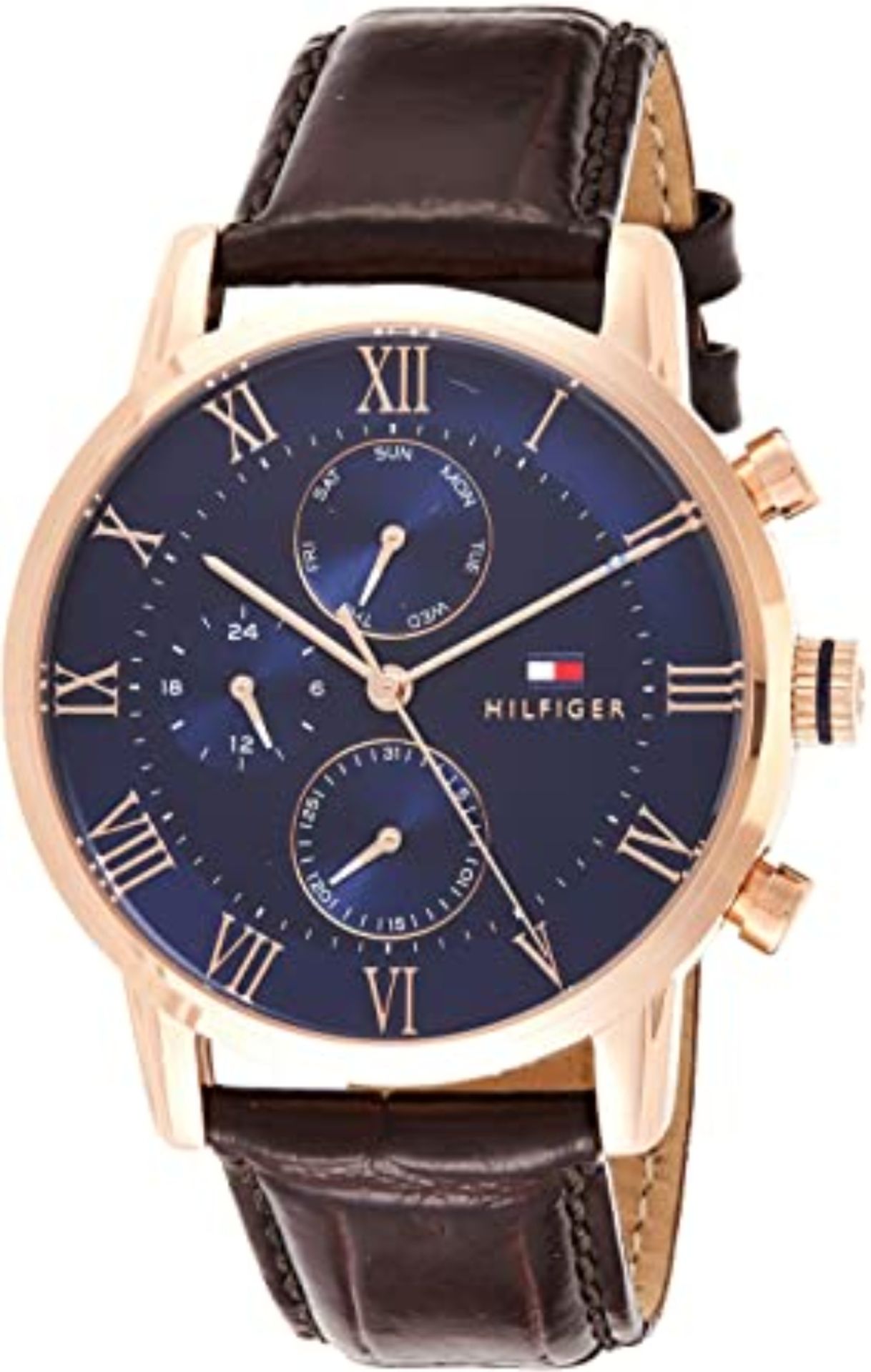 Tommy Hilfiger 1791399 Kane Rose Gold Tone Chronograph Men's Watch - Image 2 of 6