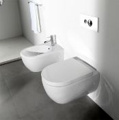 "New (G30) Noken Porcelanosa Wall Hung Pan. Seat Not Included. Noken By Porcelanosa, Is A S...