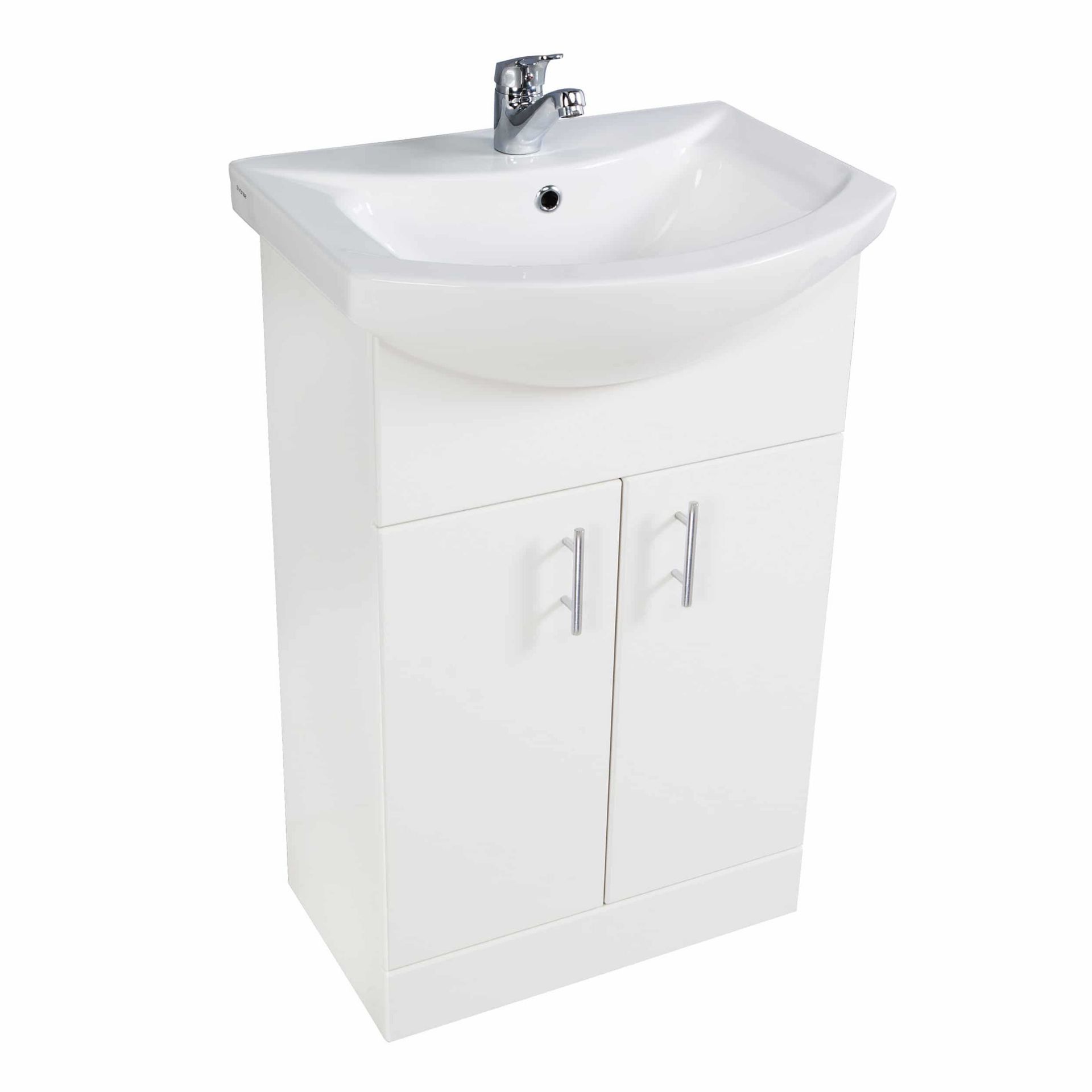 New (A71) Lanza 550mm Vanity Unit. RRP £403.99. Comes Complete With Basin. New (A71) Lanza   New ( - Image 2 of 3