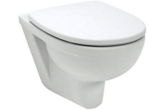 New Twyford White Refresh Back To Wall Toilet, Floor Mounted Refresh