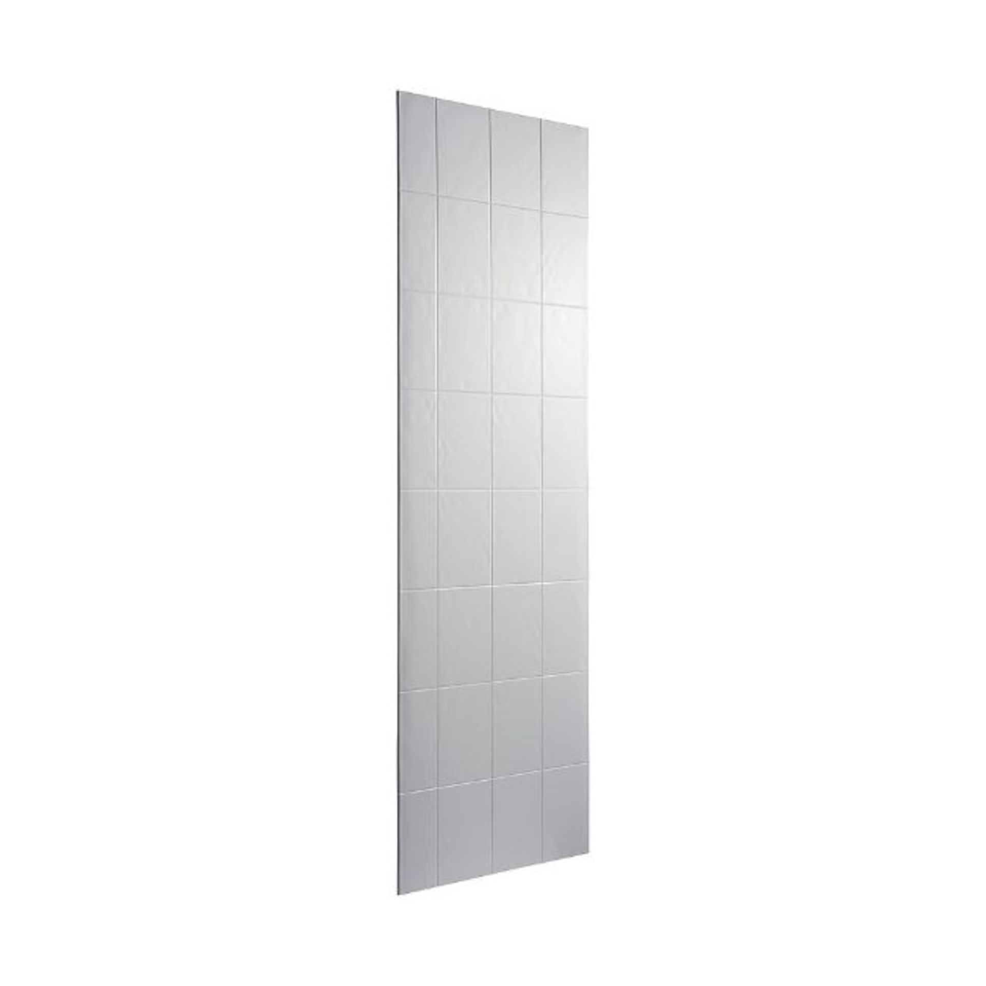 (Qp158) Mira Flight Wall Panel - 760 Full Height Wall / Wet room Panel. Rrp £353.99.The Hassle...