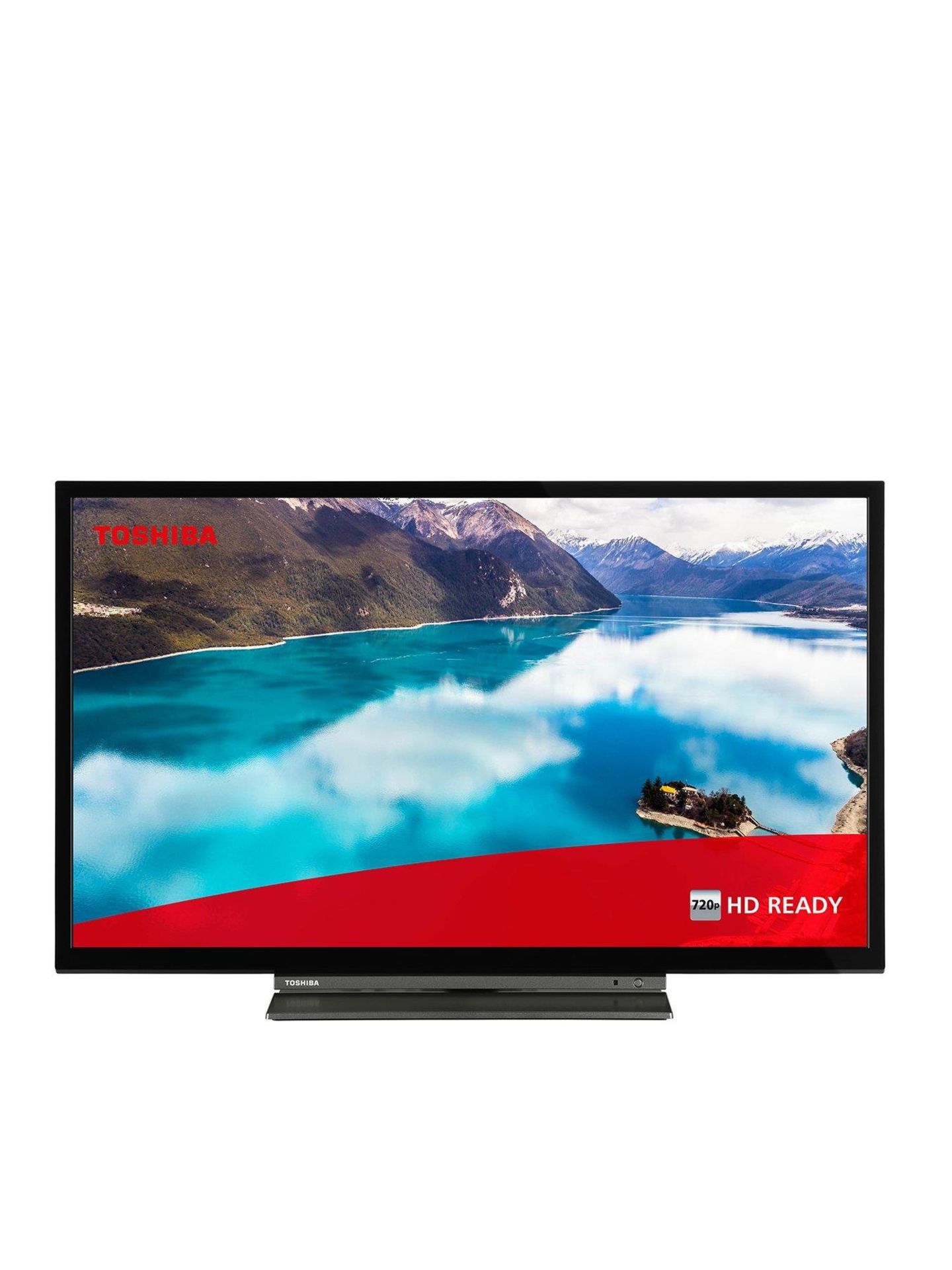 Toshiba 32wl3a63db 32 inch hd ready, freeview play, smart tv [black] 78x74x19cm rrp: £358.0 - Image 2 of 2