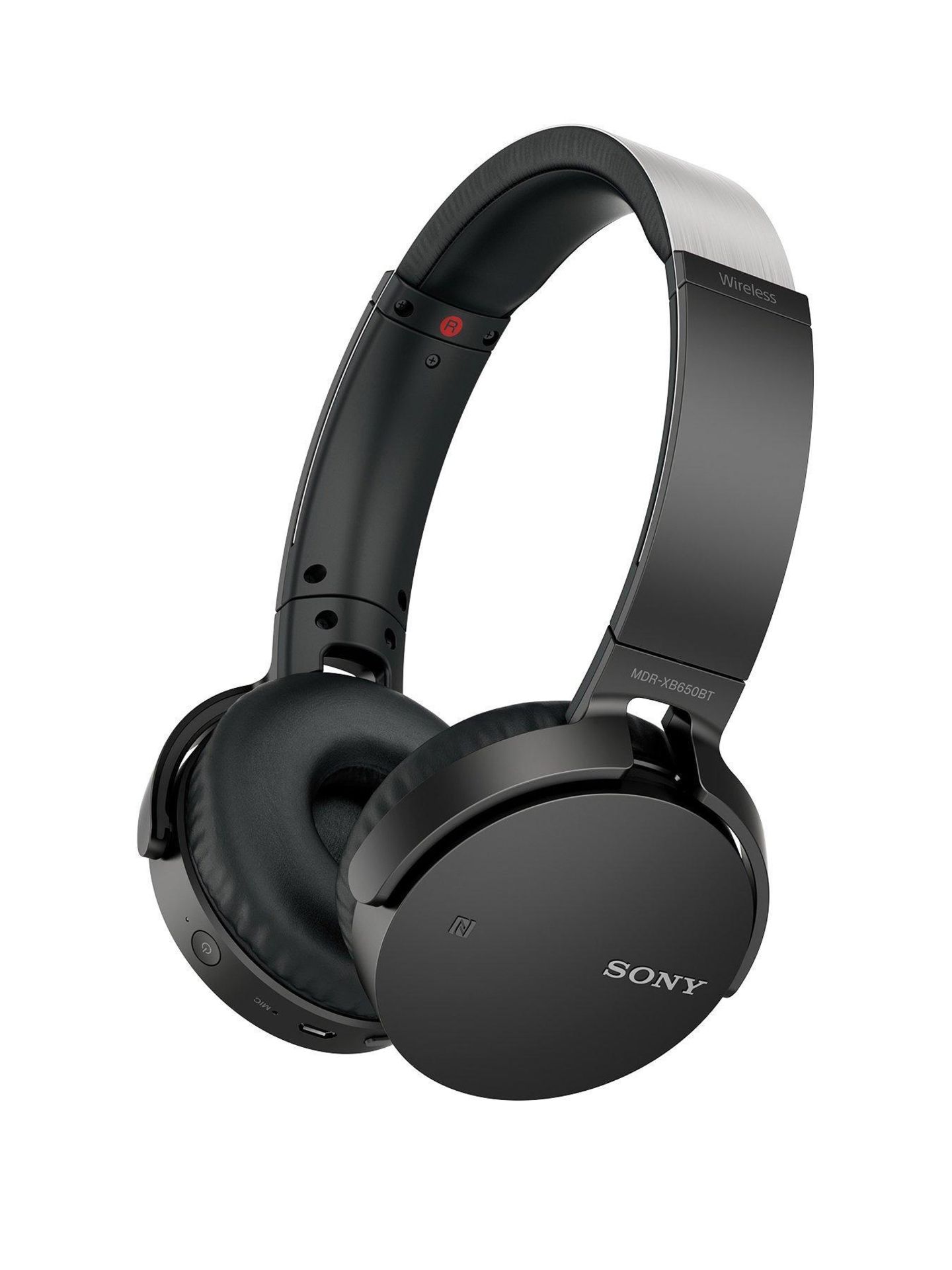 Sony mdr-xb650 extra bass wireless over ear headphones [black] 0x0x0cm rrp: £166.0 - Image 2 of 2